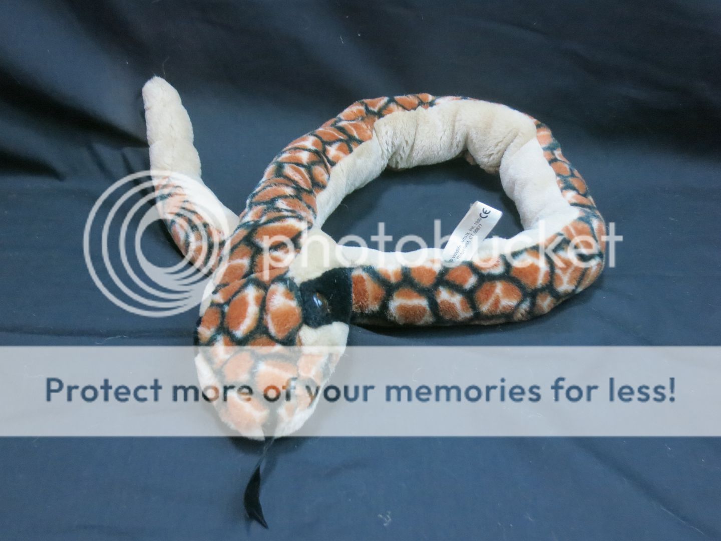 stuffed animal snake